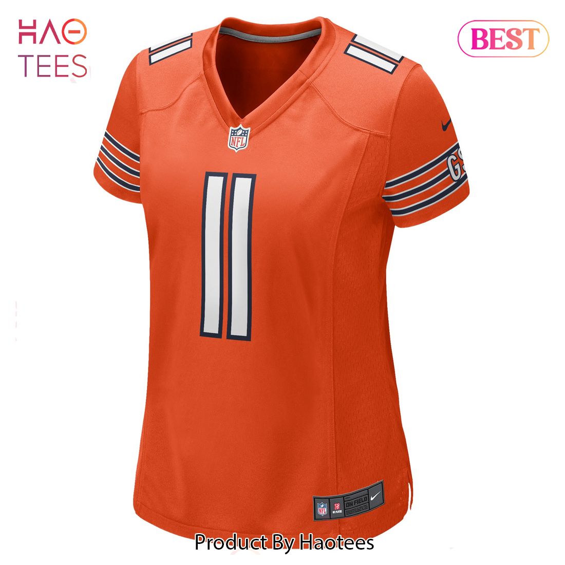 Darnell Mooney Chicago Bears Nike Women's Alternate Game Player Jersey Orange