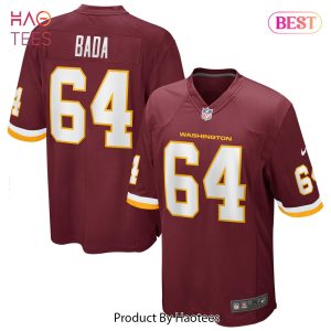 David Bada Washington Football Team Nike Game Player Jersey Burgundy