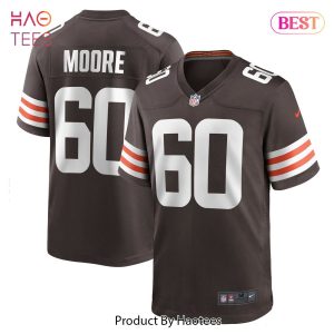 David Moore Cleveland Browns Nike Game Jersey Brown