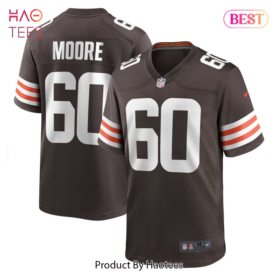 David Moore Cleveland Browns Nike Game Jersey Brown Luxury Store