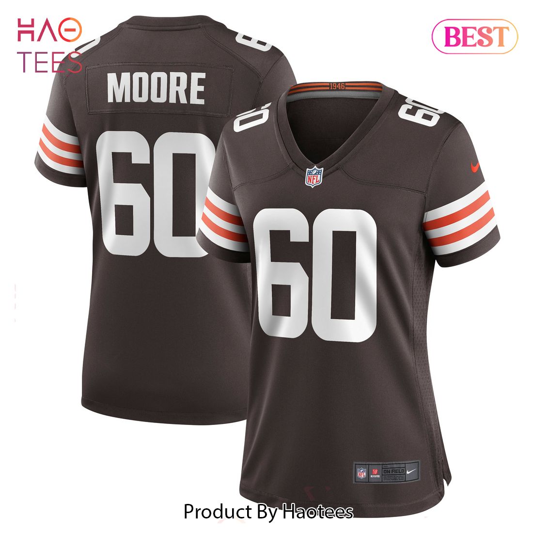 David Moore Cleveland Browns Nike Women’s Game Jersey Brown