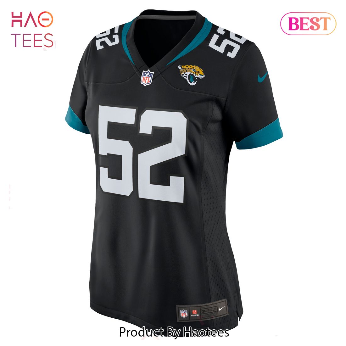 DaVon Hamilton Jacksonville Jaguars Nike Women’s Game Jersey Black Luxury Store