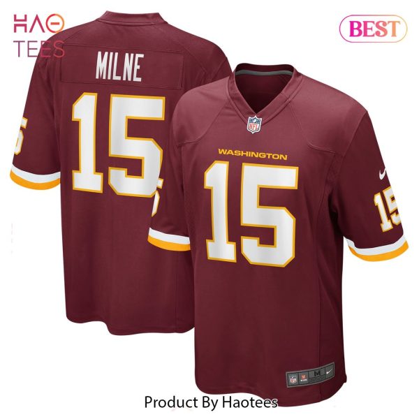 Dax Milne Washington Football Team Nike Player Game Jersey Burgundy