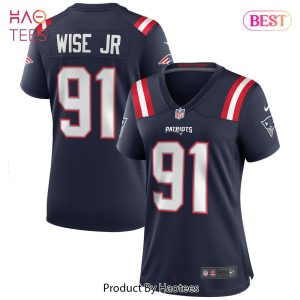Deatrich Wise Jr. New England Patriots Nike Women’s Game Jersey Navy