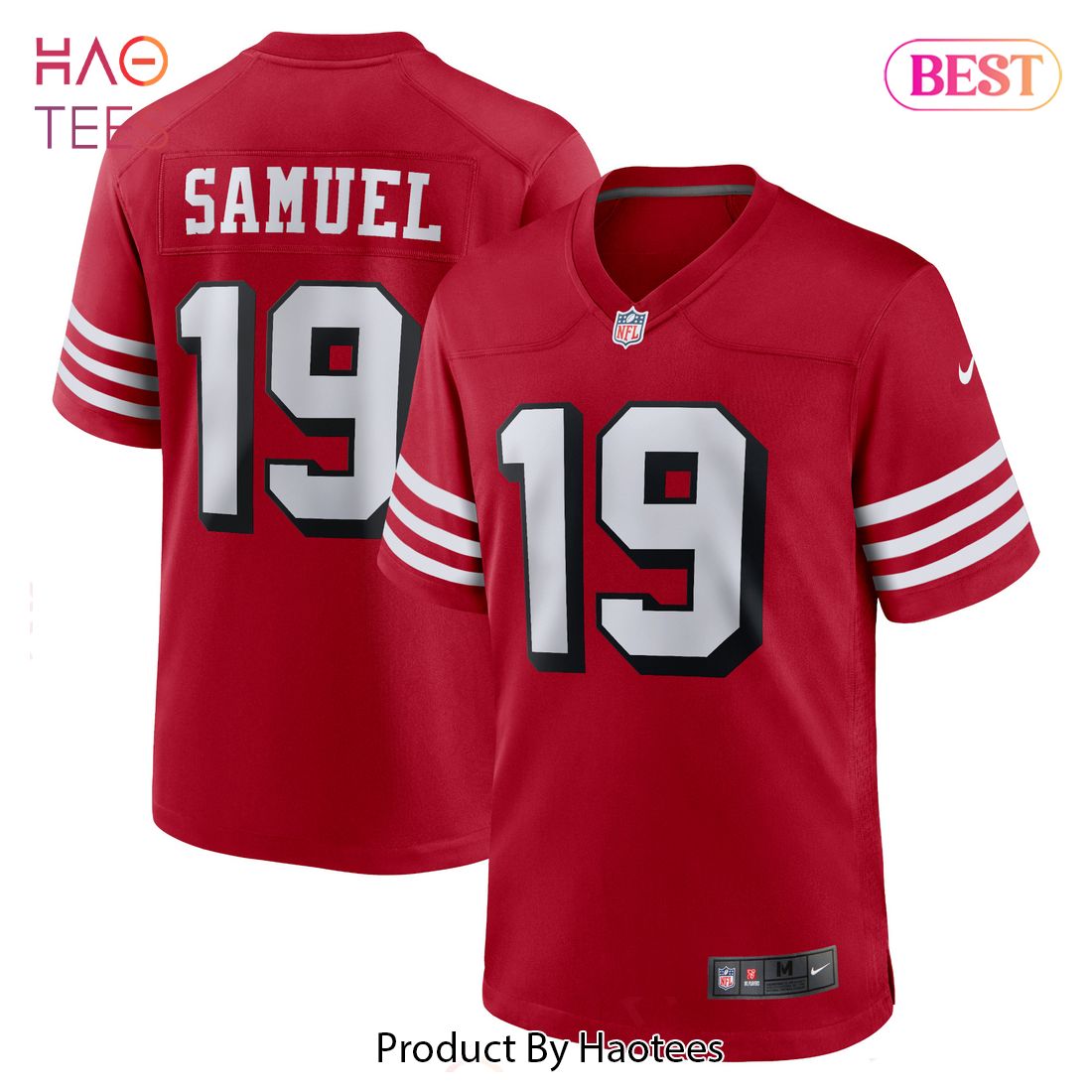 Deebo Samuel San Francisco 49ers Nike Alternate Player Game Jersey Scarlet