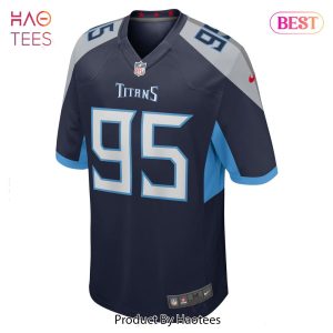 DeMarcus Walker Tennessee Titans Nike Game Player Jersey Navy