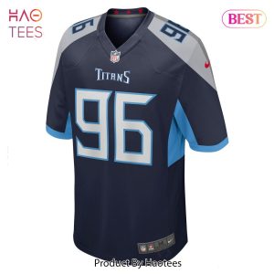 Denico Autry Tennessee Titans Nike Game Jersey Navy