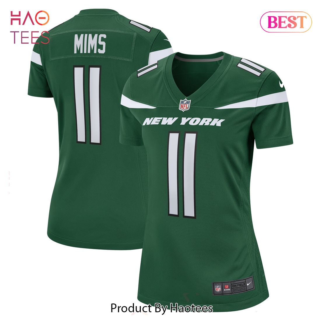 Denzel Mims New York Jets Nike Women’s Game Jersey Gotham Green Luxury Store