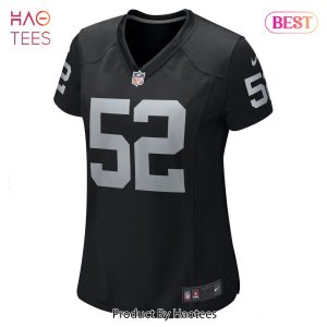 Denzel Perryman Las Vegas Raiders Nike Women’s Game Jersey Black