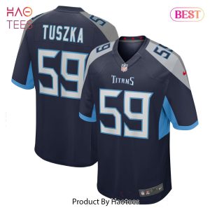 Derrek Tuszka Tennessee Titans Nike Game Player Jersey Navy