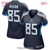Derrick Mason Tennessee Titans Nike Women’s Game Retired Player Jersey Navy