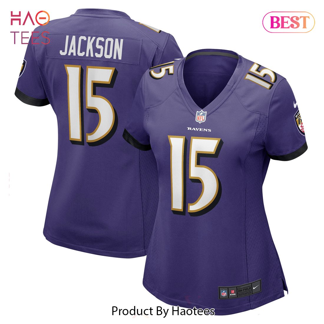 DeSean Jackson Baltimore Ravens Nike Women’s Game Player Jersey Purple Luxury Store