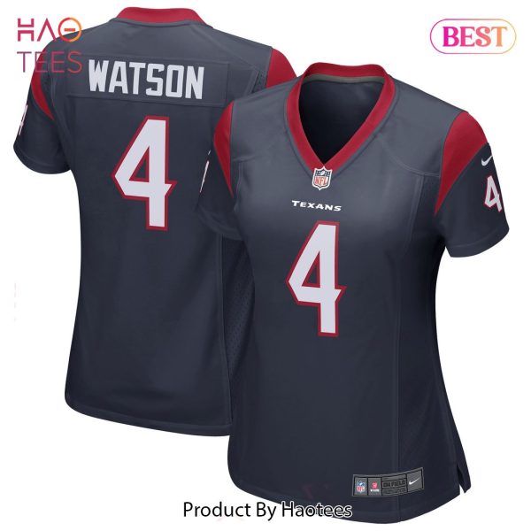 Deshaun Watson Houston Texans Nike Women’s Game Player Jersey Navy