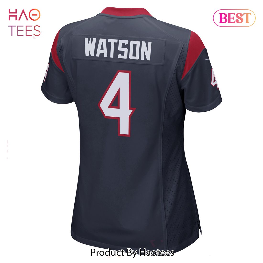 Deshaun Watson Houston Texans Nike Women's Game Player Jersey Navy