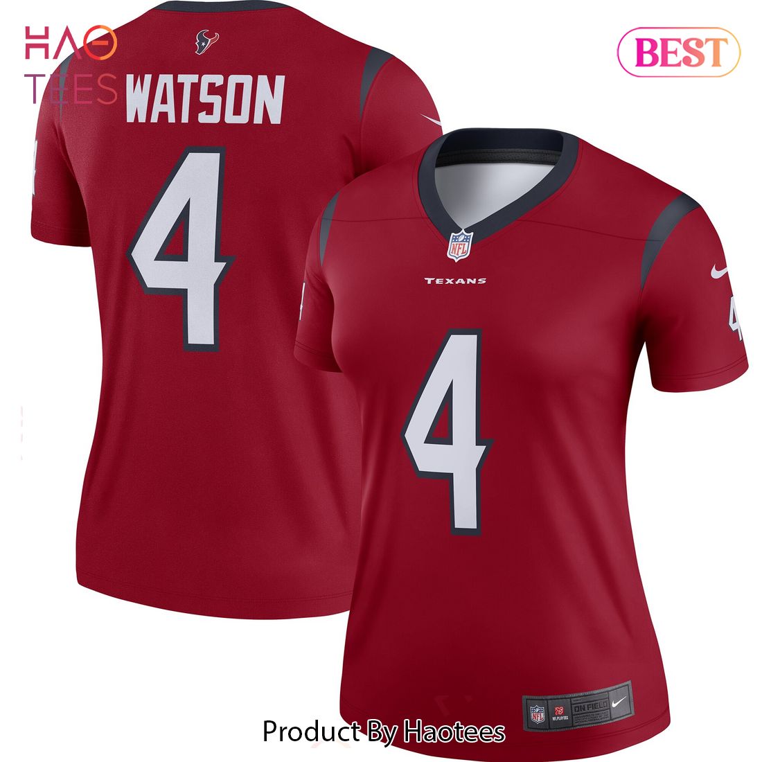 Deshaun Watson Houston Texans Nike Women’s Legend Player Jersey Red Luxury Store