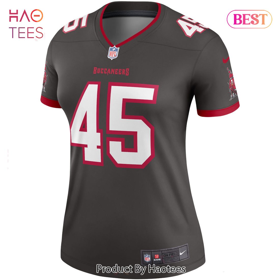 Devin White Tampa Bay Buccaneers Nike Women’s Alternate Legend Jersey Pewter Luxury Store