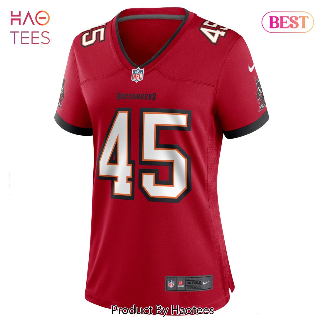 Devin White Tampa Bay Buccaneers Nike Women’s Game Jersey Red Luxury Store