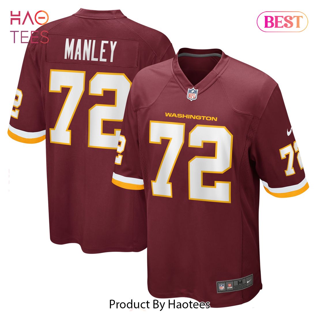 Dexter Manley Washington Football Team Nike Retired Player Jersey Burgundy Luxury Store