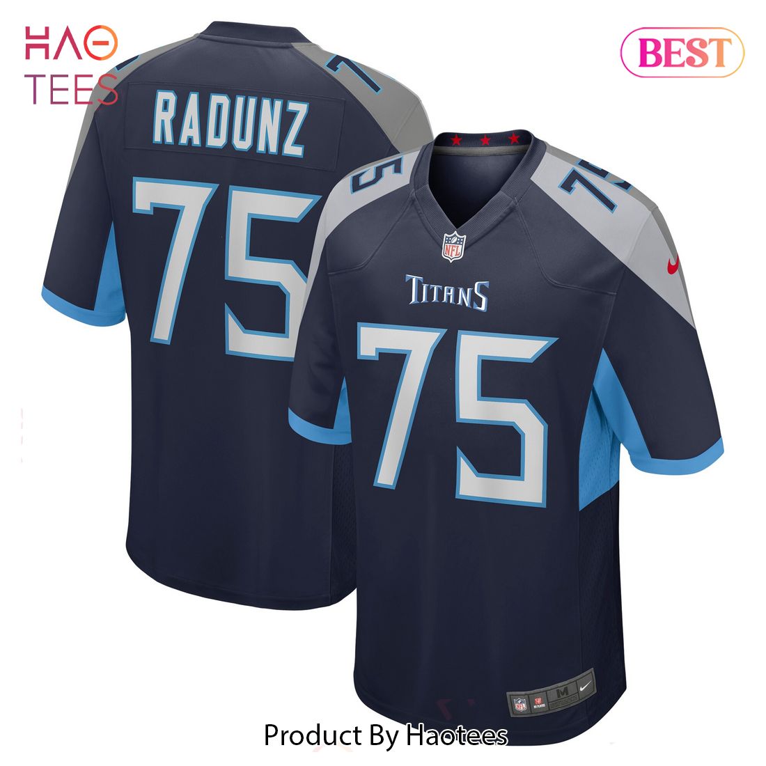 Dillon Radunz Tennessee Titans Nike Game Jersey Navy