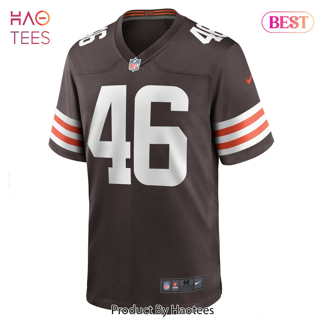 Don Fleming Cleveland Browns Nike Retired Player Jersey Brown Luxury Store