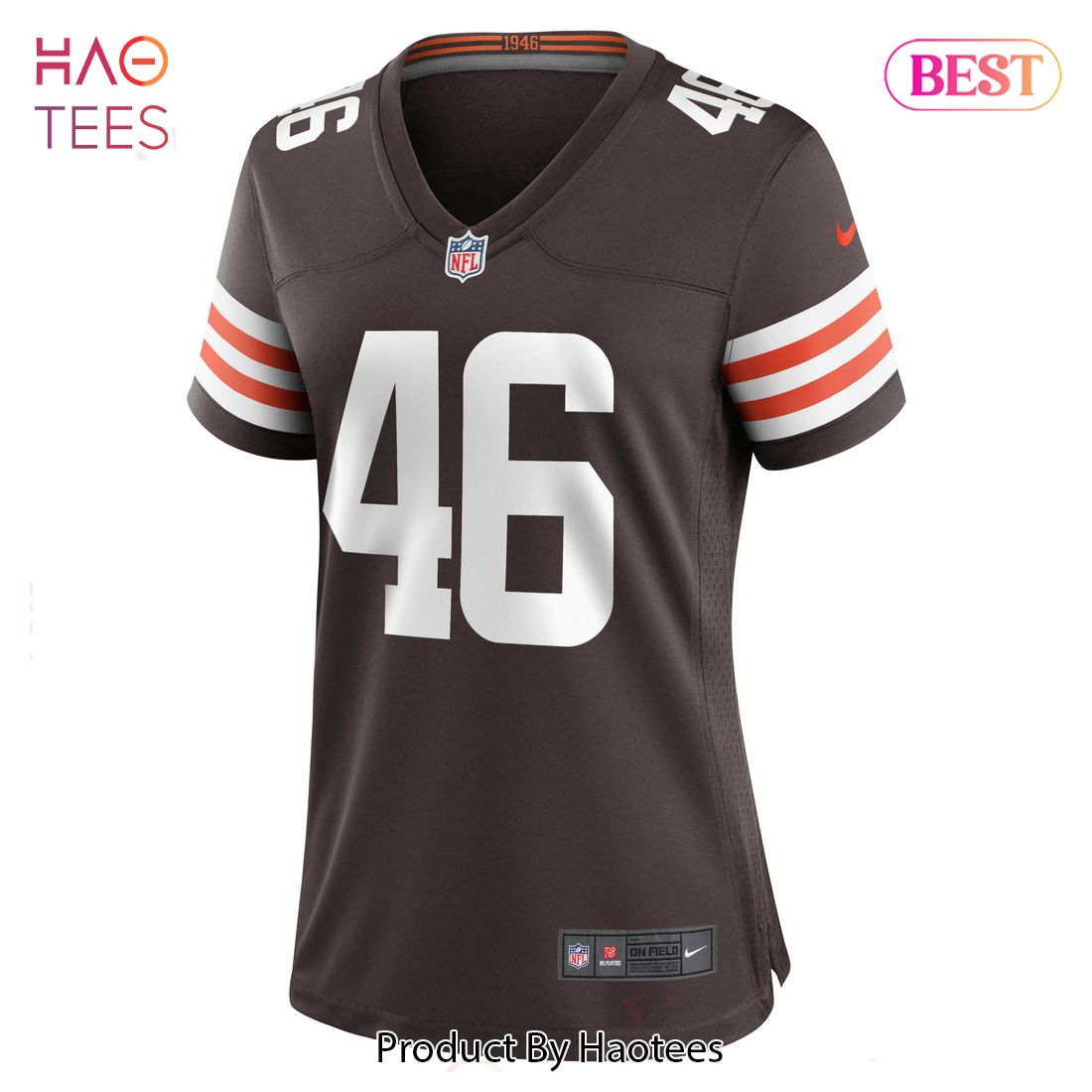 Don Fleming Cleveland Browns Nike Women's Retired Player Jersey Brown