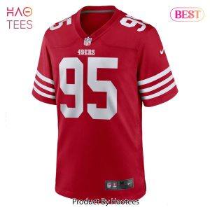 Drake Jackson San Francisco 49ers Nike Game Player Jersey Scarlet