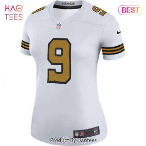 Drew Brees New Orleans Saints Nike Women’s Color Rush Legend Jersey White