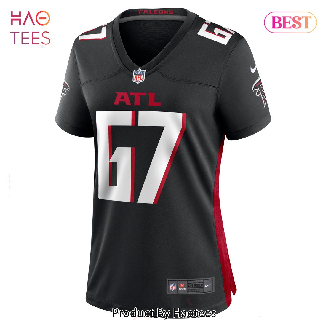 Drew Dalman Atlanta Falcons Nike Women’s Game Jersey Black Luxury Store