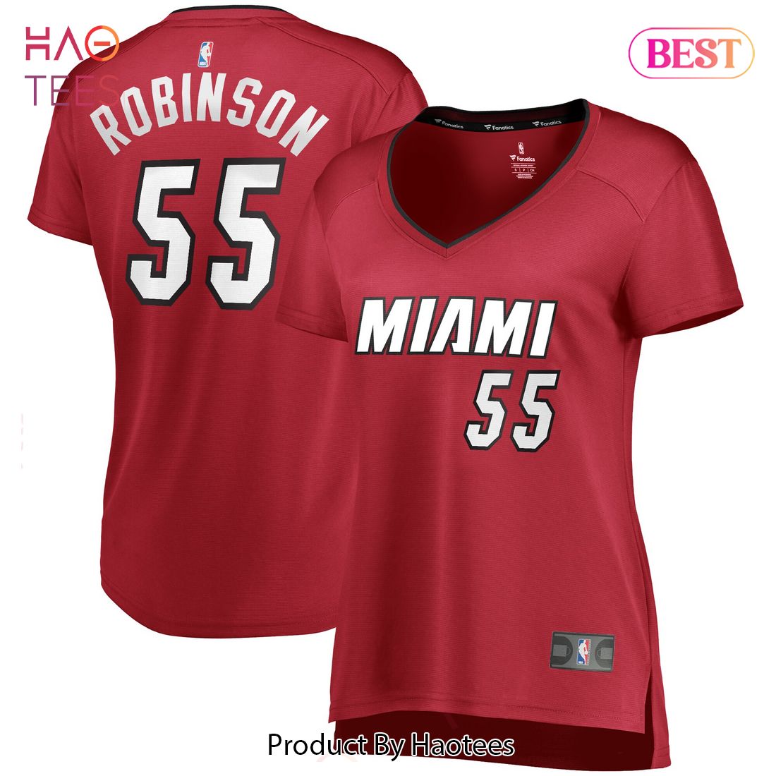 Duncan Robinson Miami Heat Fanatics Branded Women’s Fast Break Player Jersey Statement Edition Maroon