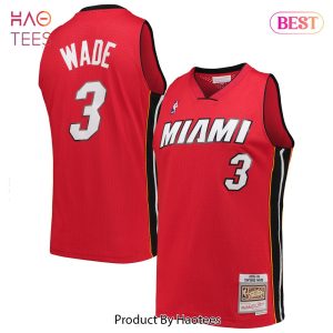 Dwyane Wade Miami Heat Mitchell & Ness 2005-06 Hardwood Classics Swingman Jersey Red Dwyane Wade Miami Heat Mitchell & Ness 2005-06 Hardwood Classics Swingman Jersey Red