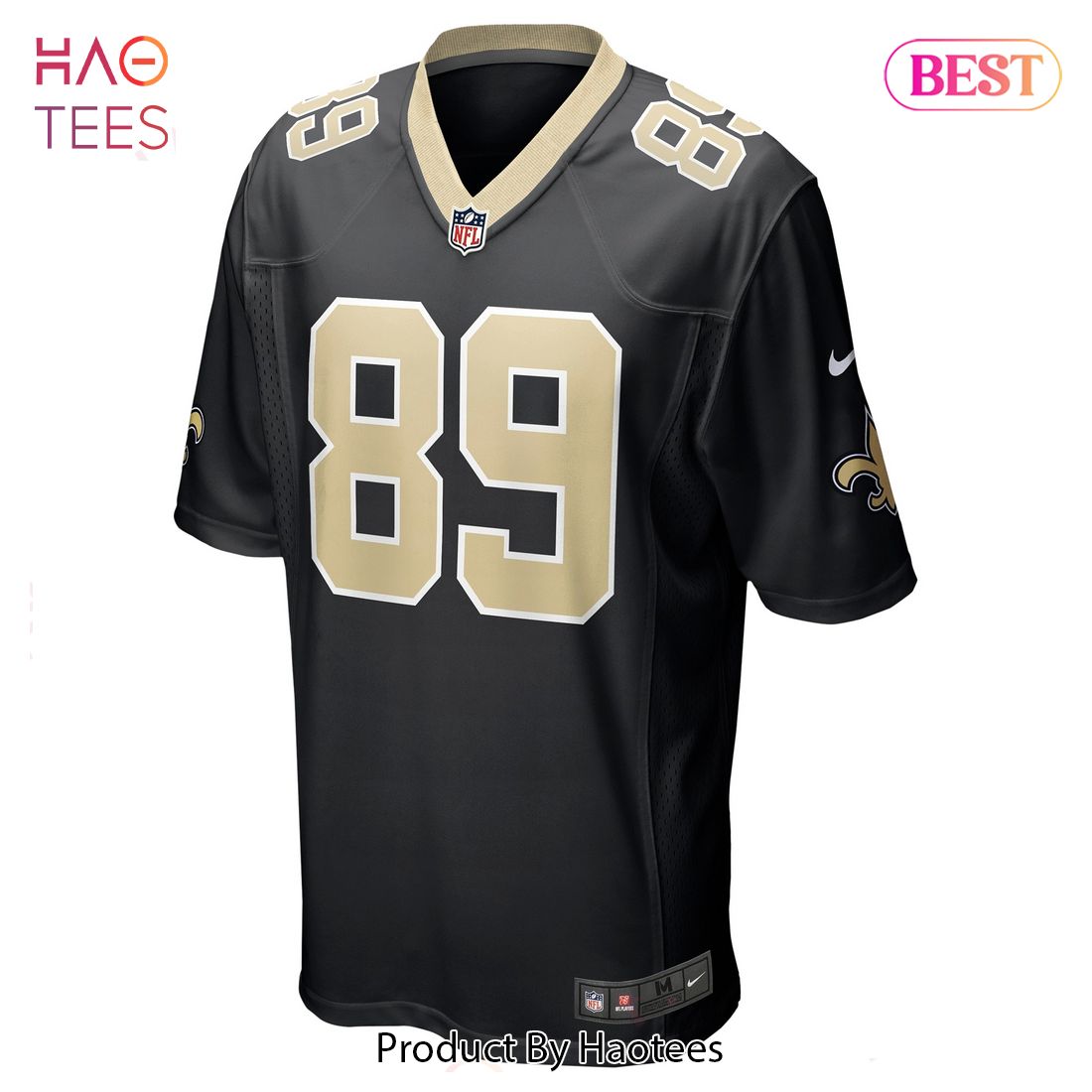 Dylan Soehner New Orleans Saints Nike Game Jersey Black Luxury Store