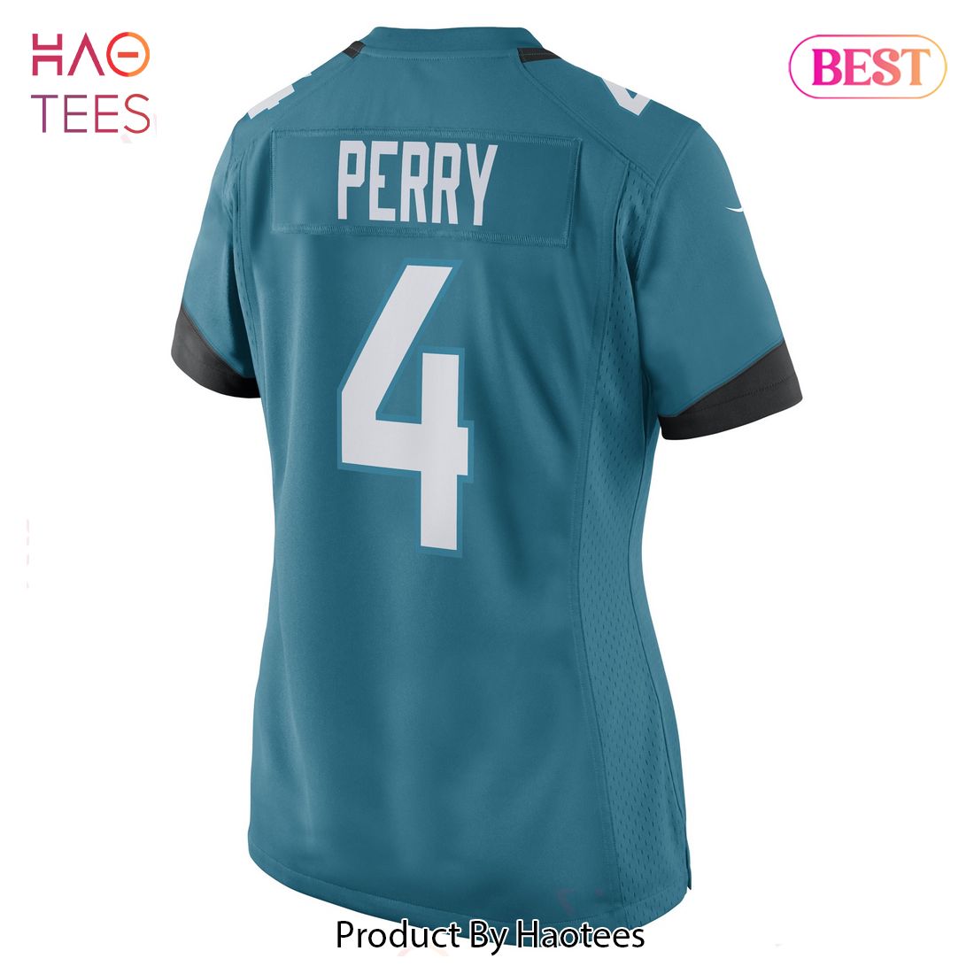 E.J. Perry Jacksonville Jaguars Nike Women's Game Player Jersey Teal