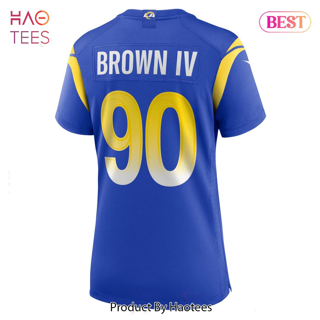 Earnest Brown IV Los Angeles Rams Nike Women's Game Player Jersey Royal