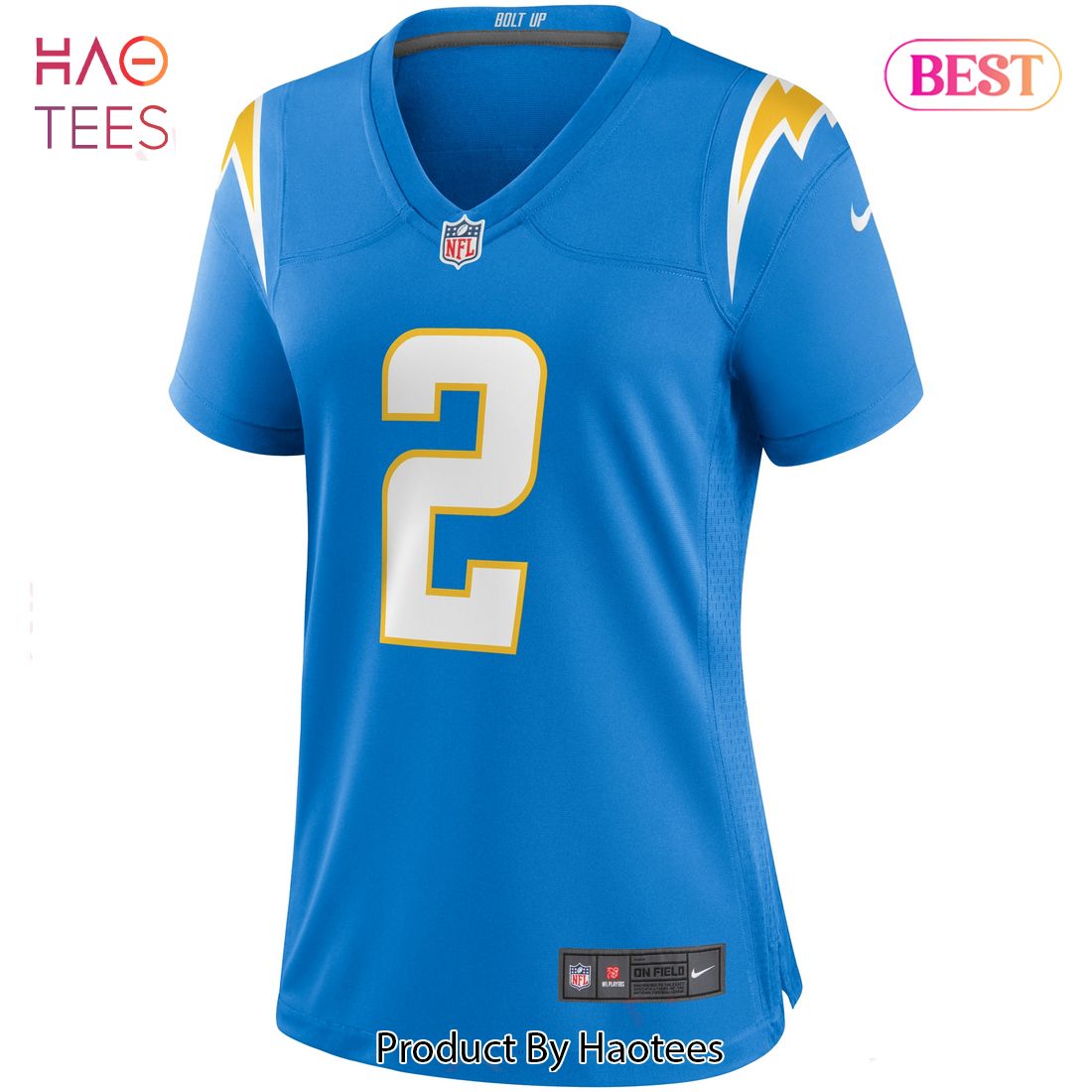 Easton Stick Los Angeles Chargers Nike Women's Game Jersey Powder Blue
