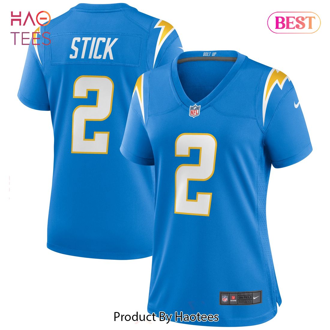 Easton Stick Los Angeles Chargers Nike Women's Game Jersey Powder Blue