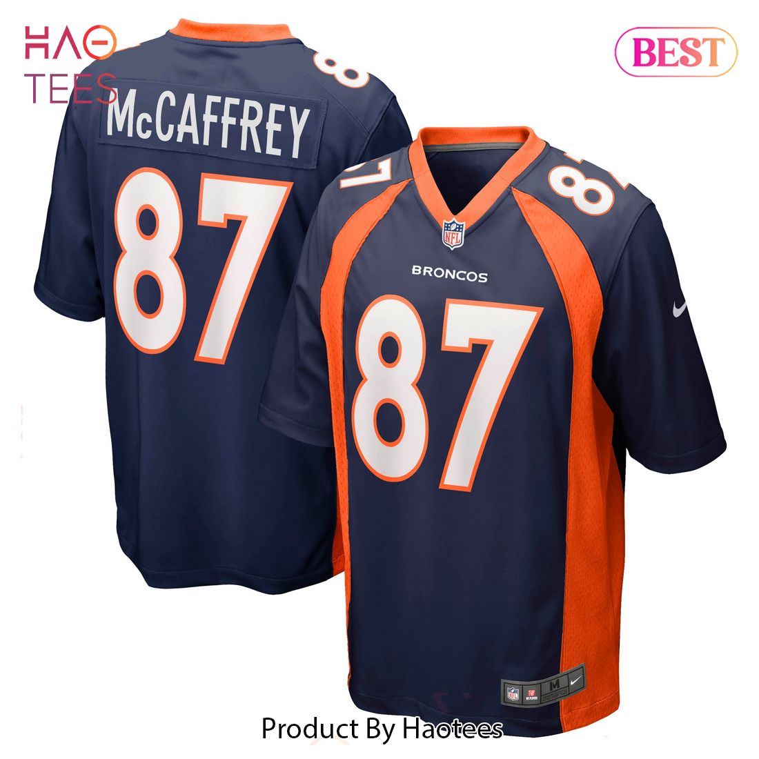 Ed McCaffrey Denver Broncos Nike Retired Player Jersey Navy