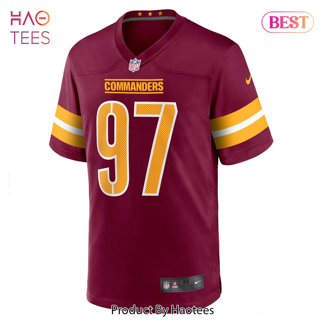 Efe Obada Washington Commanders Nike Game Jersey Burgundy Luxury Store