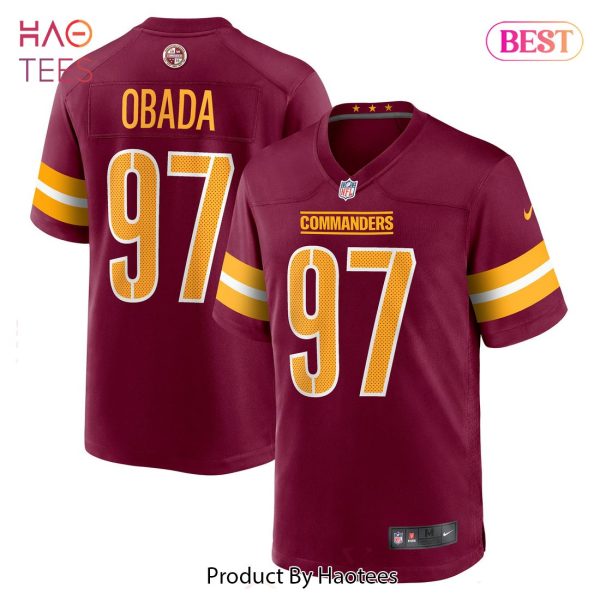 Efe Obada Washington Commanders Nike Game Jersey Burgundy