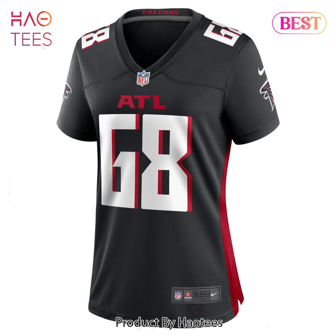 Elijah Wilkinson Atlanta Falcons Nike Women’s Game Jersey Black Luxury Store