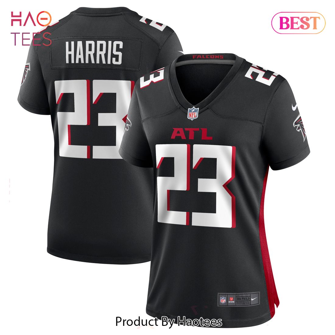 Erik Harris Atlanta Falcons Nike Women’s Game Player Jersey Black