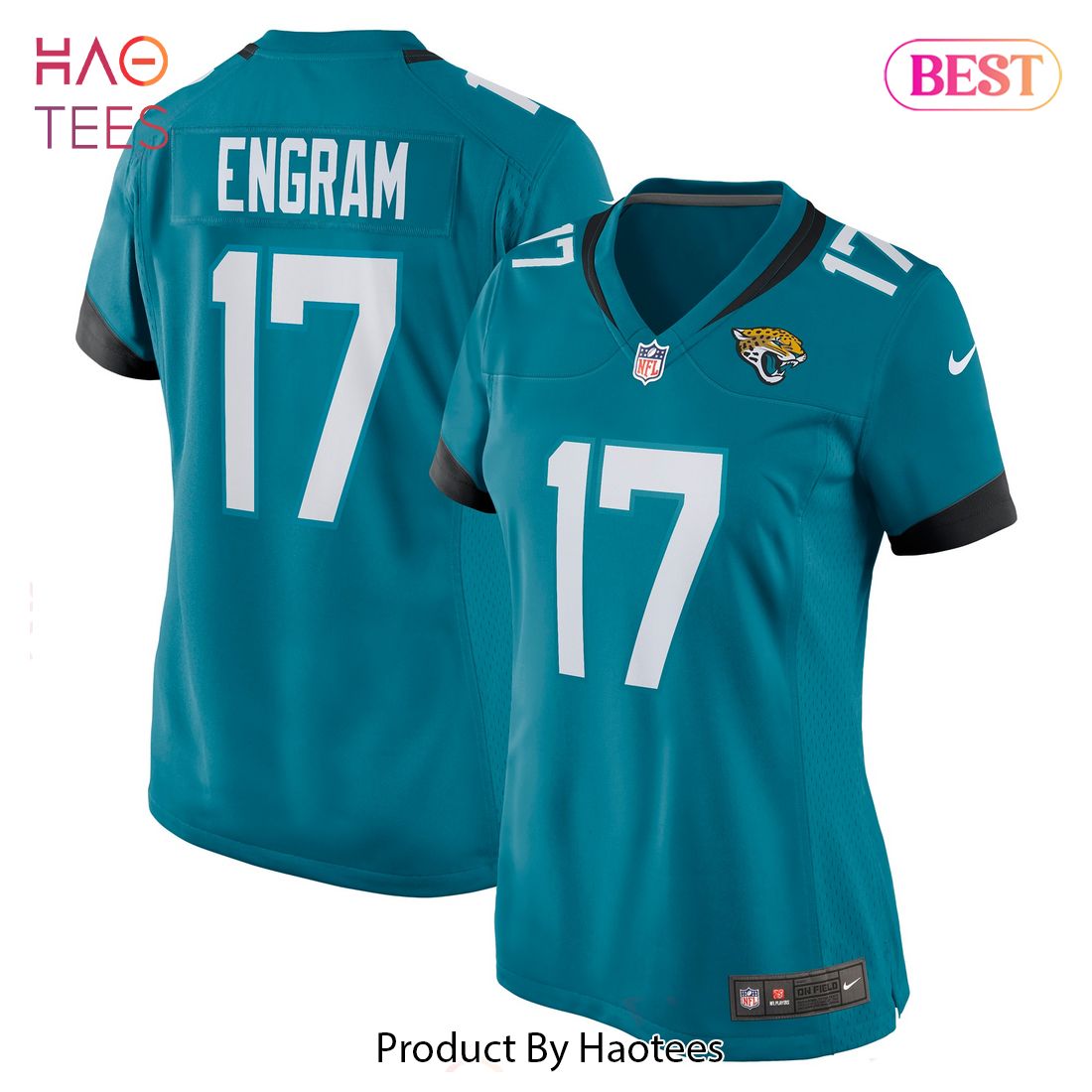 Evan Engram Jacksonville Jaguars Nike Women's Game Jersey Teal