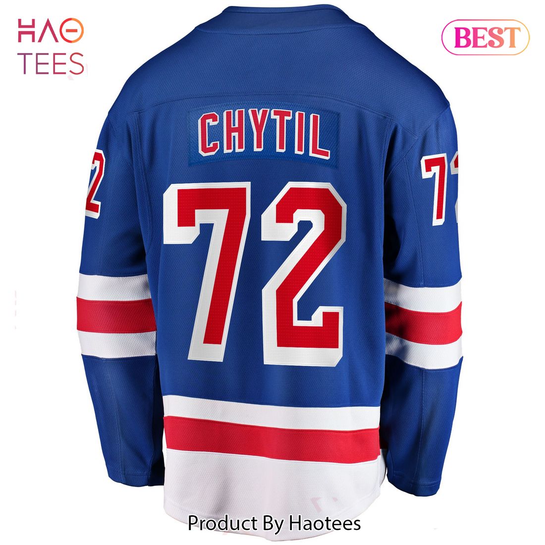 Filip Chytil New York Rangers Fanatics Branded Home Breakaway Jersey Blue Filip Chytil New York Rangers Fanatics Branded Home Breakaway Jersey Blue