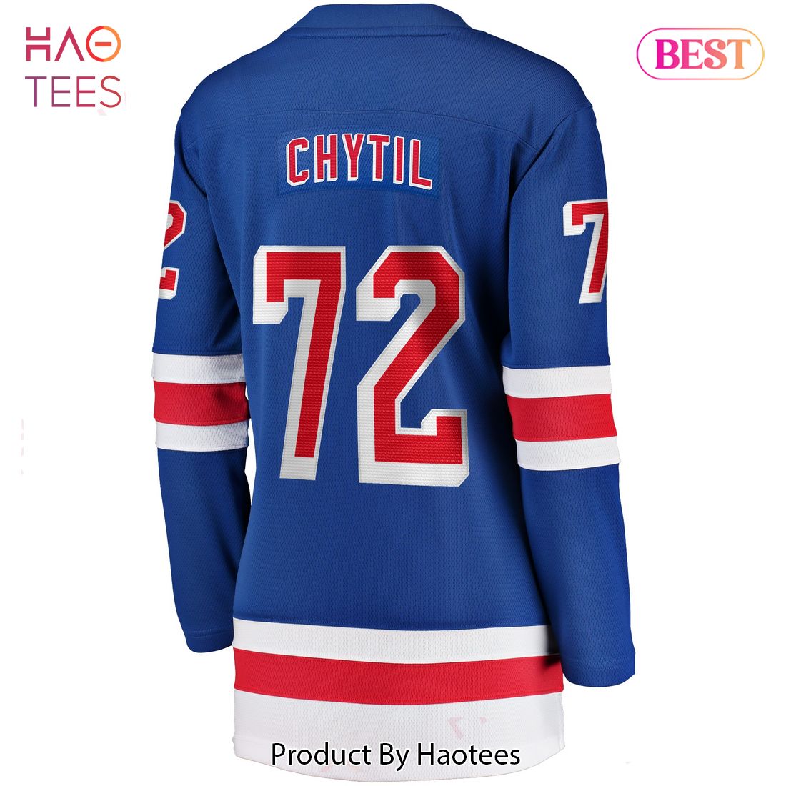 Filip Chytil New York Rangers Fanatics Branded Women's Home Breakaway Player Jersey Blue