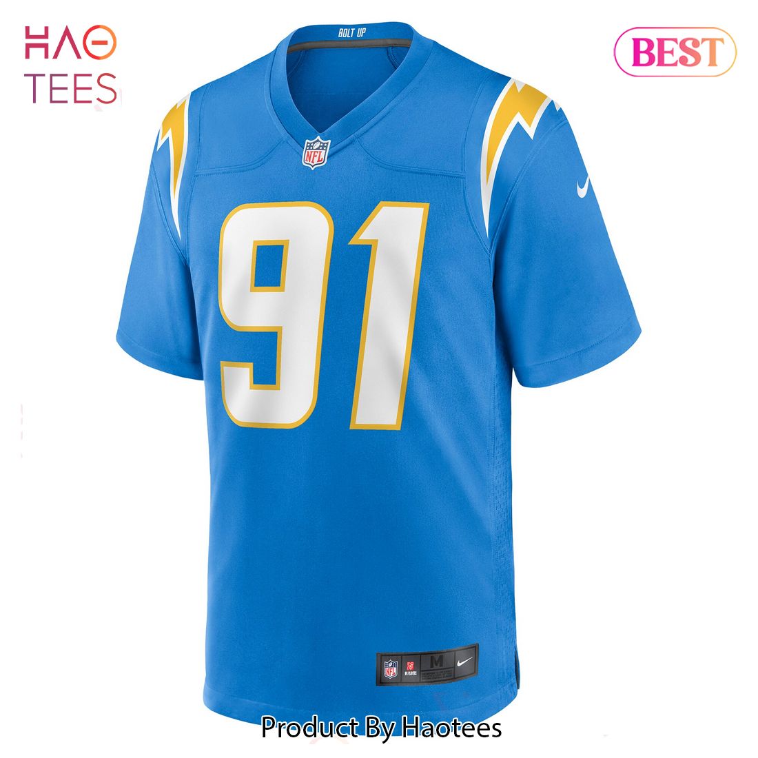 Forrest Merrill Los Angeles Chargers Nike Player Game Jersey Powder Blue Luxury Store