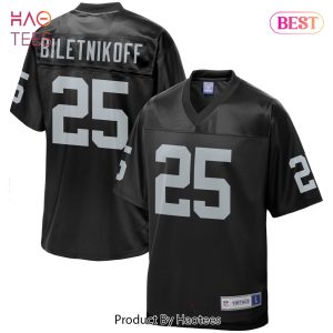 Fred Biletnikoff Las Vegas Raiders NFL Pro Line Retired Player Jersey Black Fred Biletnikoff Las Vegas Raiders NFL Pro Line Retired Player Jersey Black