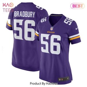 Garrett Bradbury Minnesota Vikings Nike Women’s Game Jersey Purple