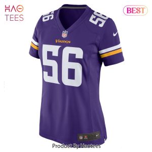 Garrett Bradbury Minnesota Vikings Nike Women’s Game Jersey Purple