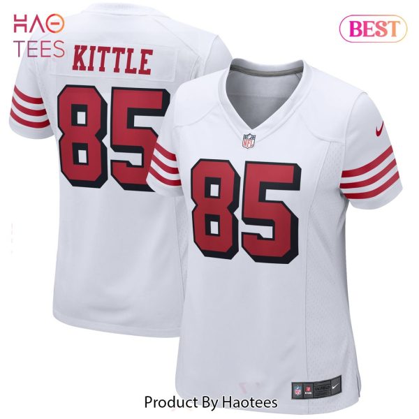 George Kittle San Francisco 49ers Nike Women’s Alternate Player Game Jersey Red