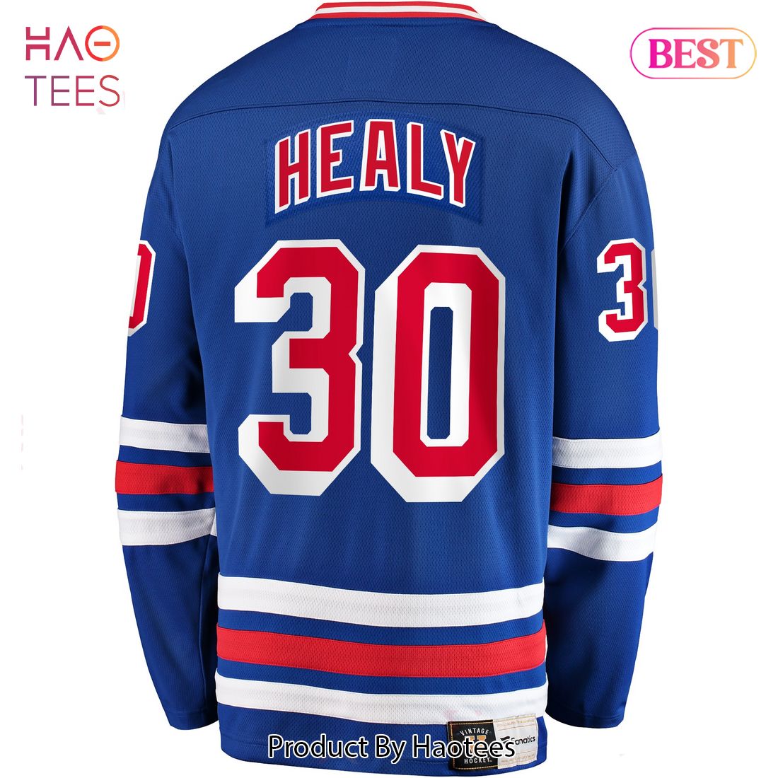 Glenn Healy New York Rangers Fanatics Branded Premier Breakaway Retired Player Jersey Blue Glenn Healy New York Rangers Fanatics Branded Premier Breakaway Retired Player Jersey Blue