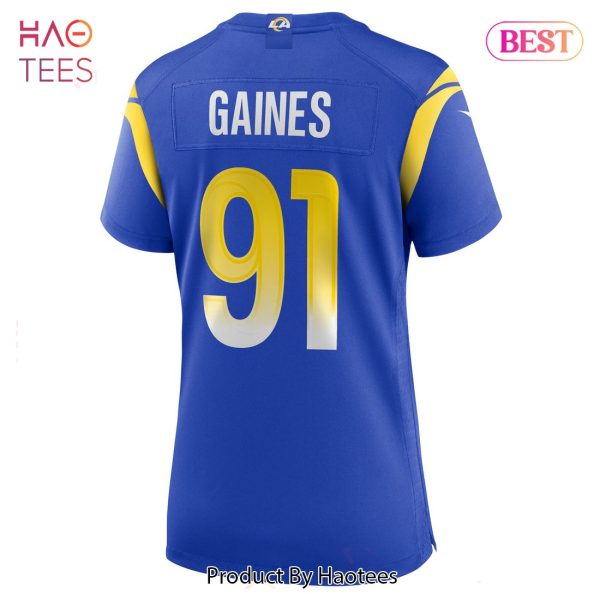Greg Gaines Los Angeles Rams Nike Women’s Game Jersey Royal